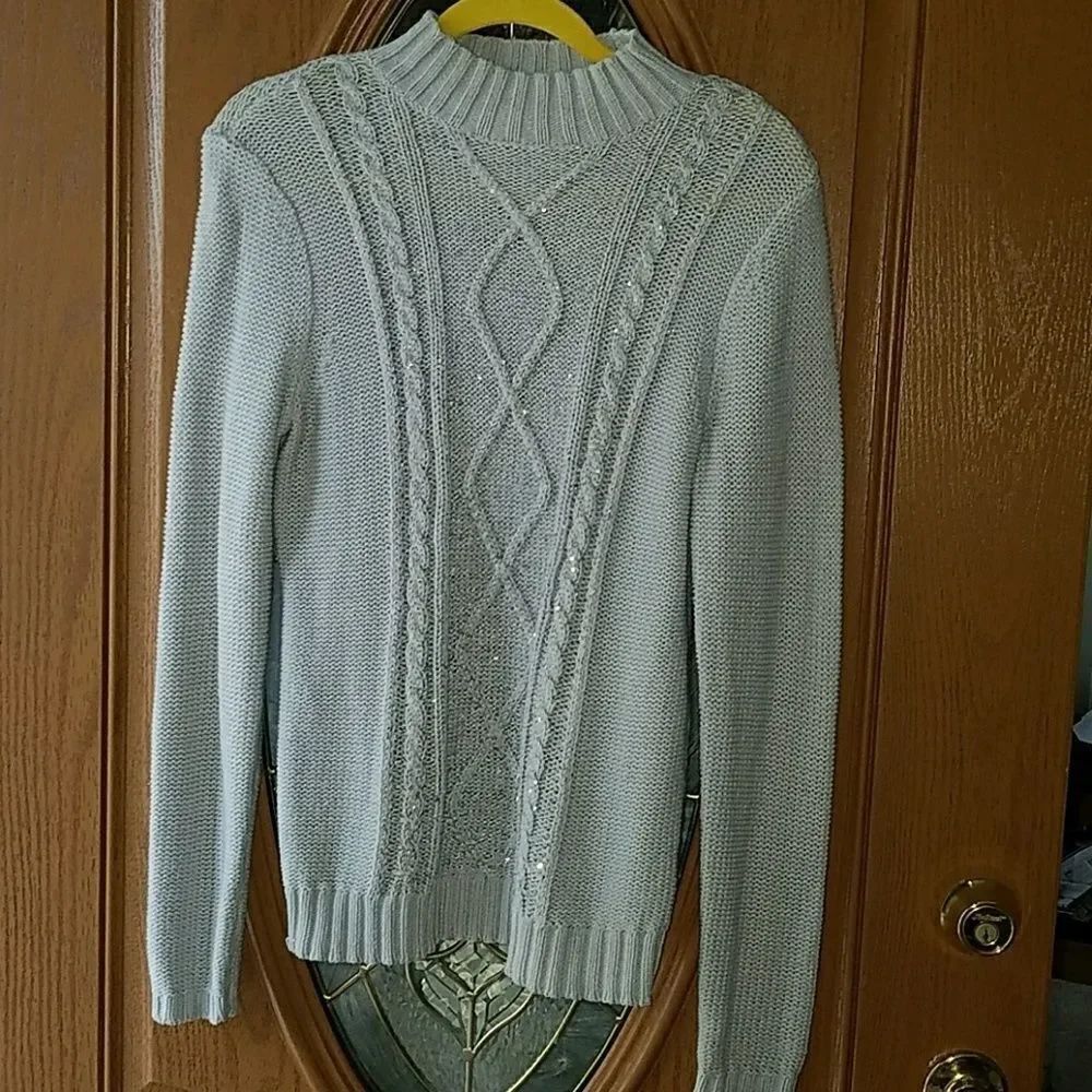 Studio Works gray sweater Sz.M